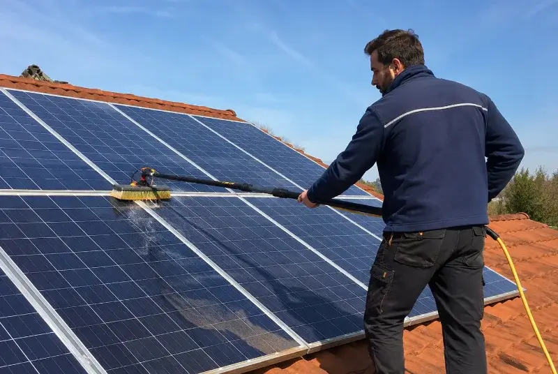 Nettoyage et entretien de panneaux solaires à Balazé